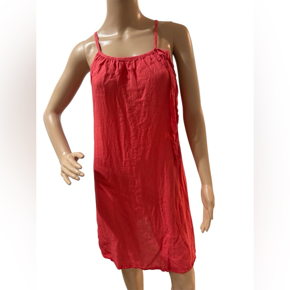 MARISA & MARIE Sleeveless sundress dusty orange-red color GUC